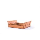 Piaskownica Zamykana z Ławeczkami 120