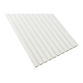 Lamele ścienne - Biały - 275CM - Płyta biała - Łączący - 46CM