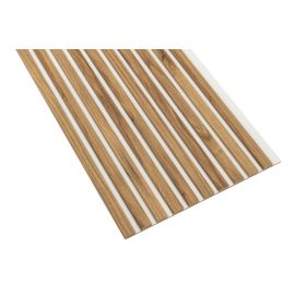 Lamele ścienne - Dąb Catania - 275CM - Płyta biała - Łączący - 46CM