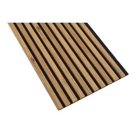 Lamele Ścienne na Czarnej Płycie 275x46cm- Dąb Catania