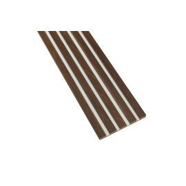 Lamele ścienne - Orzech Columbia - 275CM - Płyta biała - Startowy - 21CM