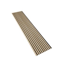Lamele ścienne - Riva - 275CM - Płyta czarna - Łączący - 46CM
