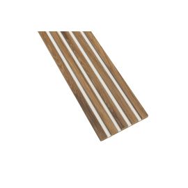 Lamele ścienne - Dąb Valencia - 275CM - Płyta biała - Startowy - 21CM