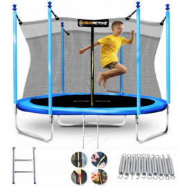 trampolina ogrodowa dla dzieci z siatka